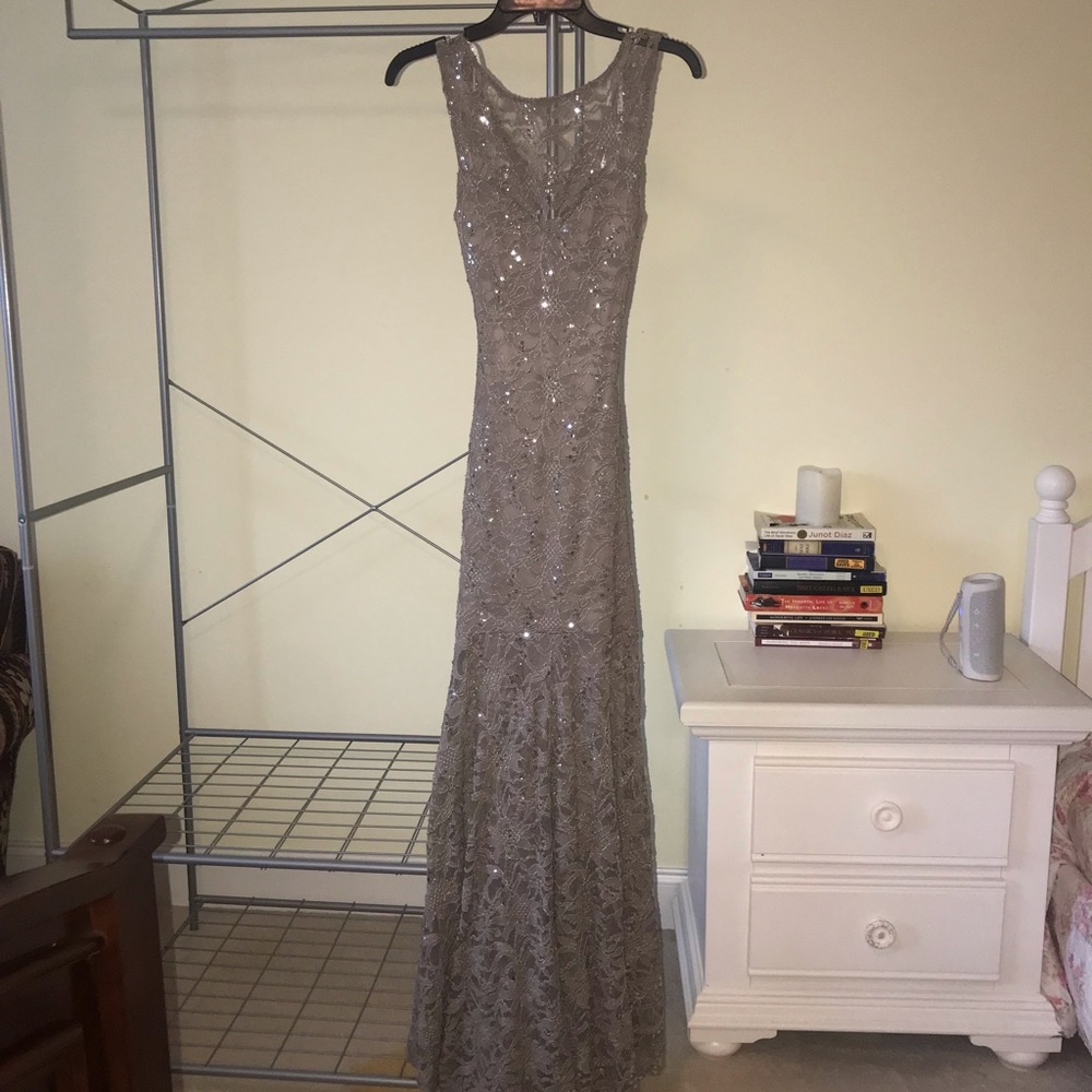 Full length prom or formal dress